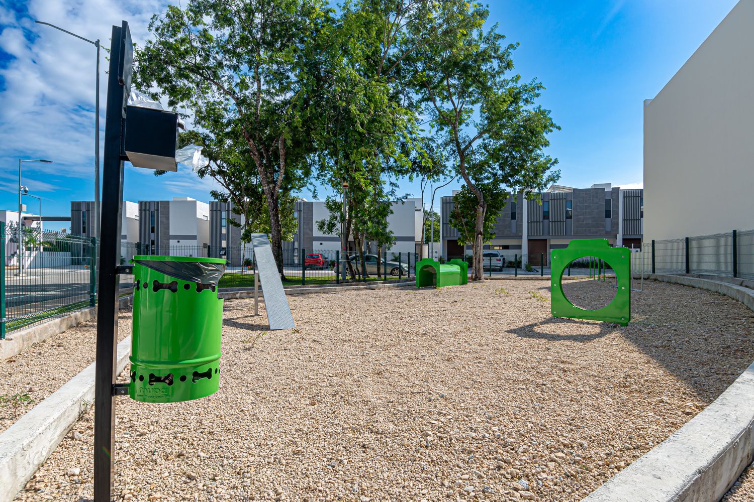 Áreas verdes del residencial
